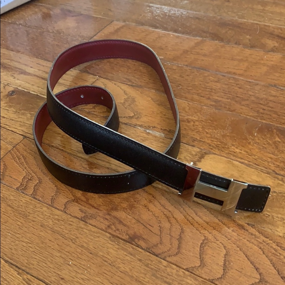Reversible Hermès belt